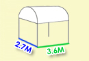 1.5×2間テント