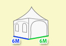 6M×6Mテント